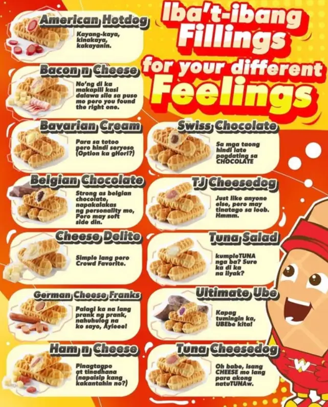 Waffle Time Philippines Menu